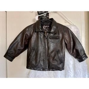 Hawke & Co Outfitter Faux Leather Jacket - Size 3T - Boy